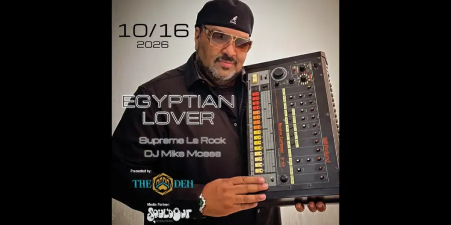 THE EGYPTIAN LOVER — The Den PDX