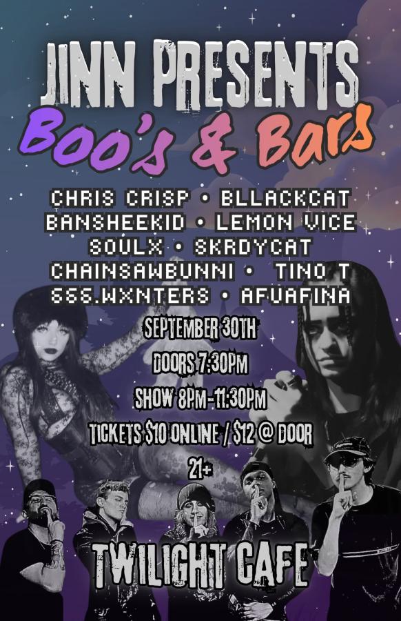 TwilightCafe: Bansheekid w/ Lemon Vice, Bllackat, Soulx, DJ Chris Crisp, Chainsawbunni, Skyrdycat and more!!!