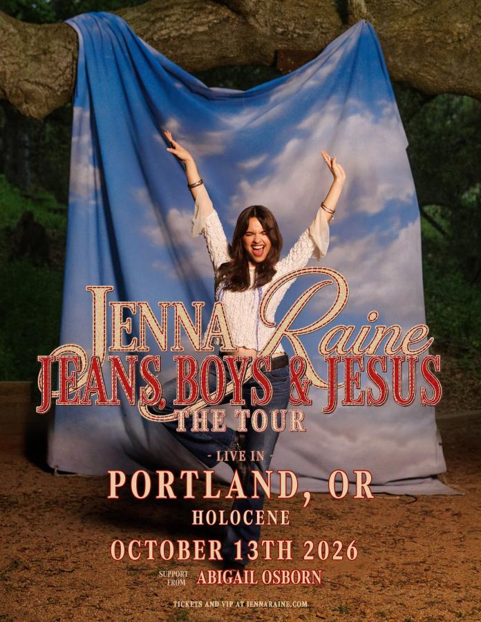 Holocene: Jenna Raine: Jeans, Boys & Jesus Tour w/Zoe Levert - All Ages!