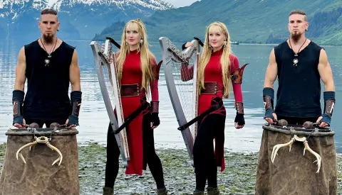 OldChurch: Harp Twins + Volfgang Twins Halloween Concert!