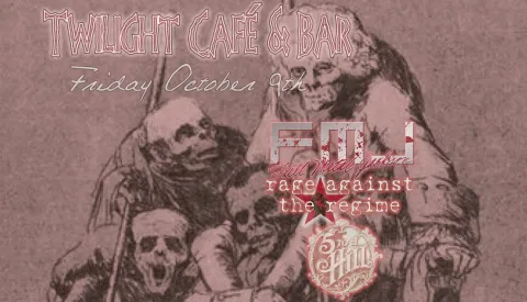 TwilightCafe: Full Metal Jackson (MJ Metal Tribute) w/ Rage Against the Regime (RATM Tribute), 5 To A Hill