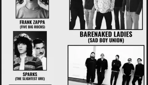 Twilight Cafe: Halloween Cover Show w/ The Slightest Ure (Sparks), Five Big Rocks (Frank Zappa), Hard Pill (Deftones), Sad Boy Union (Bare Naked Ladies), Gayvore (Gravure)