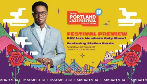 Jack London Revue: PDX Jazz Presents Stefon Harris (Members Only Festival Preview Concert)