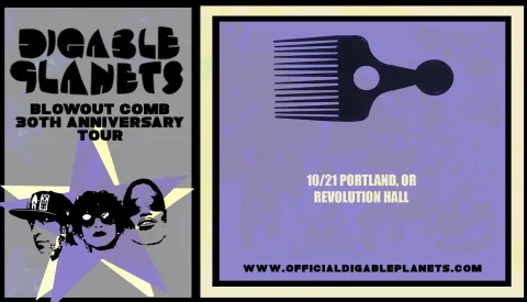 RevHall: Digable Planets - Blowout Comb 30th Anniversary Tour